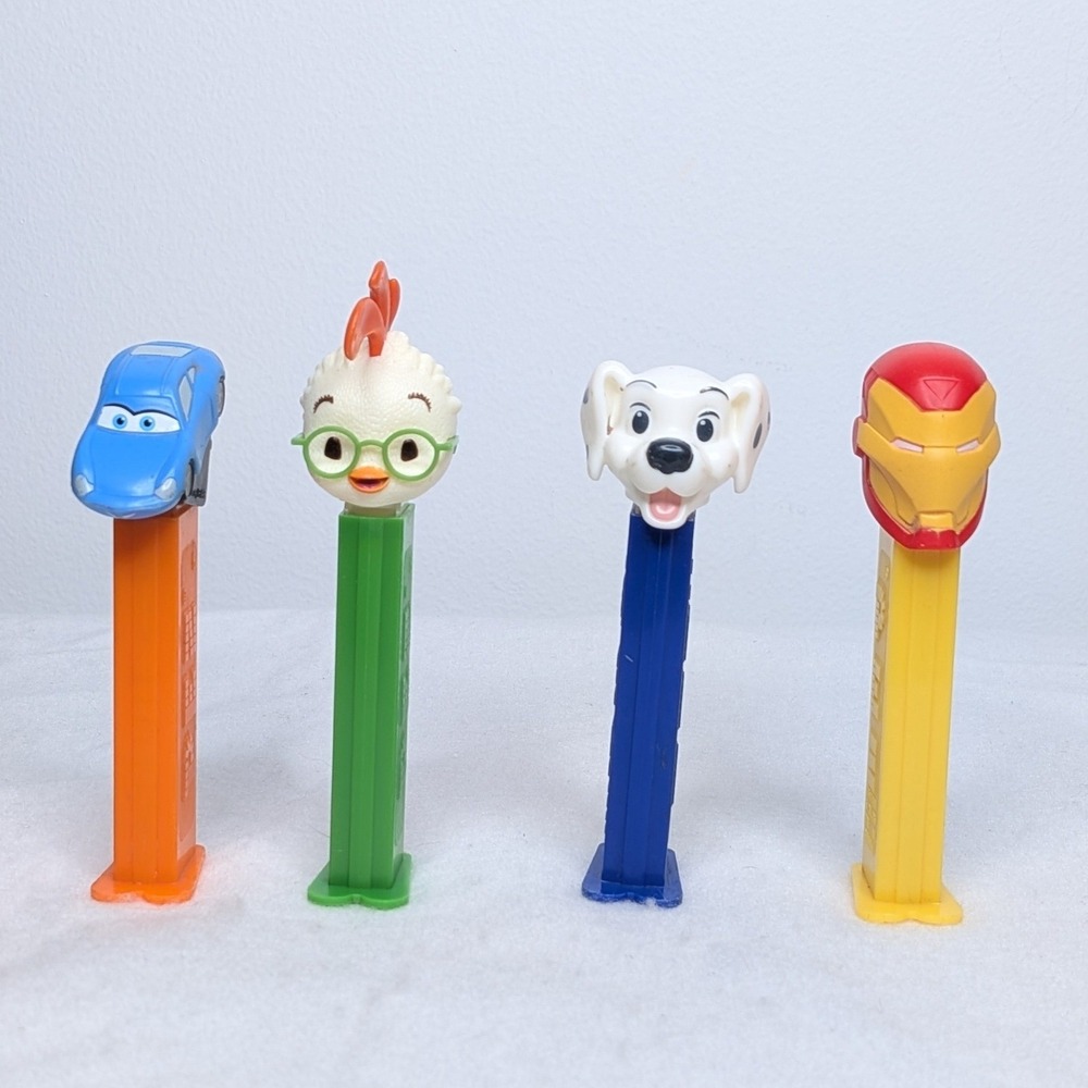 Vintage Disney Characters Pez Candy Dispensers Lot *WORKING*